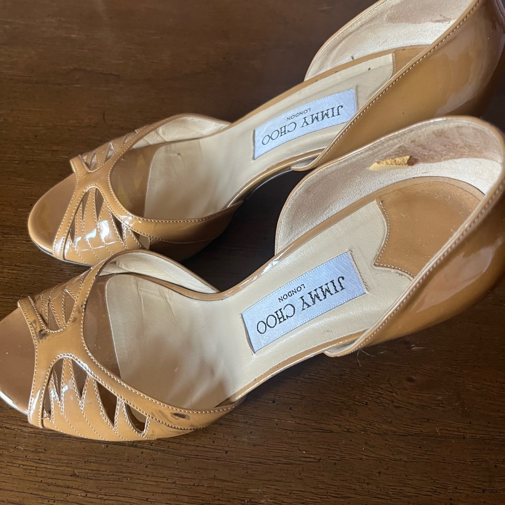Jimmy Choo Patent Heels 37.5